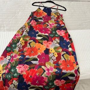 Nicole Miller New York Floral Maxi Dress